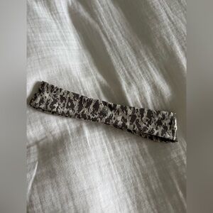 Lululemon Light Grey Camo Headband